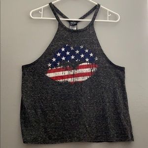 ModernLux American Flag Tank Top